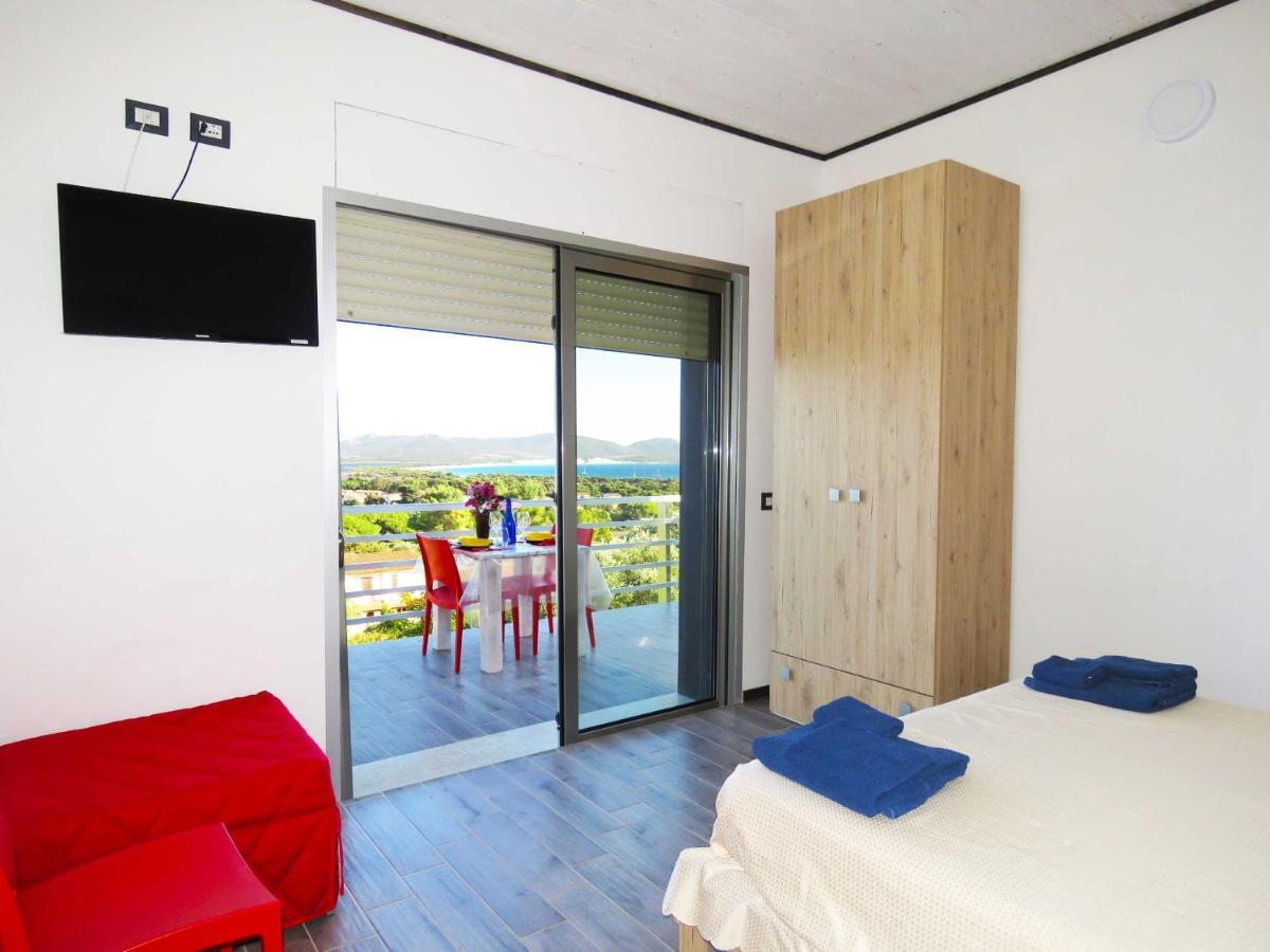 Panohome Porto Pino Exteriör bild