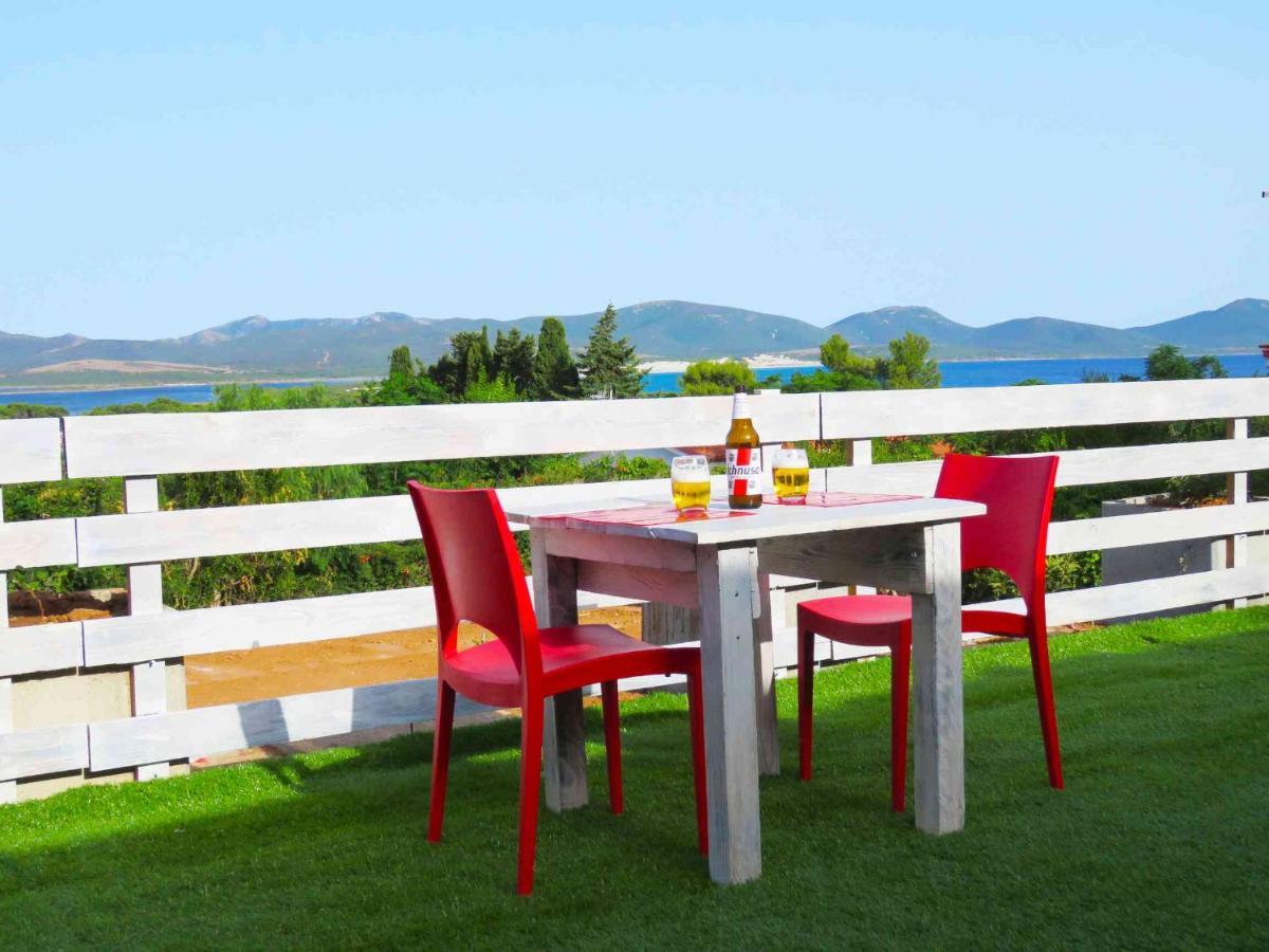 Panohome Porto Pino Exteriör bild