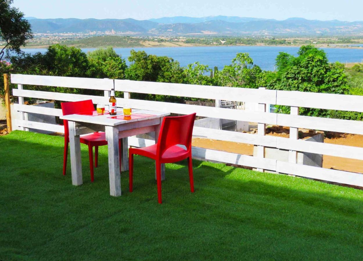 Panohome Porto Pino Exteriör bild