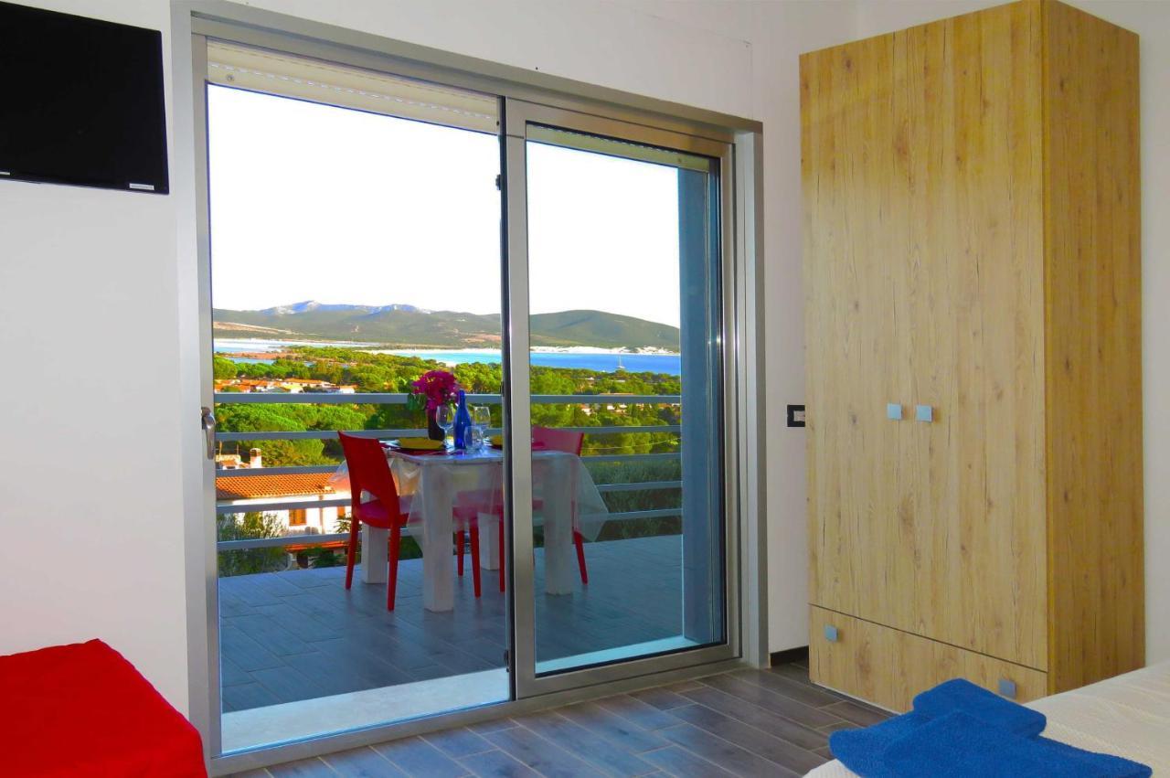 Panohome Porto Pino Exteriör bild