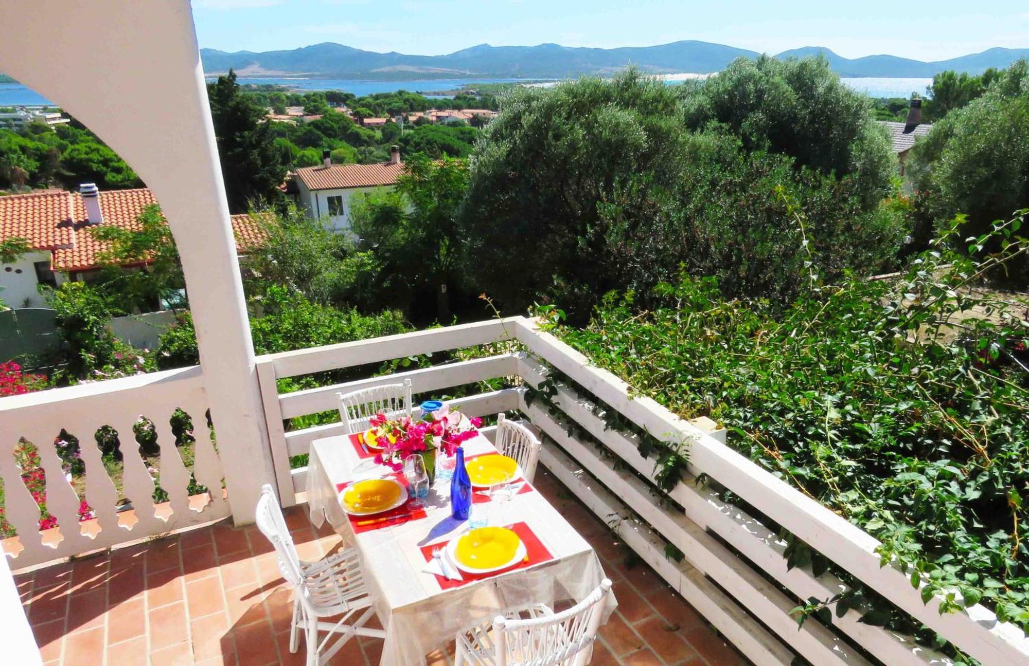 Panohome Porto Pino Exteriör bild