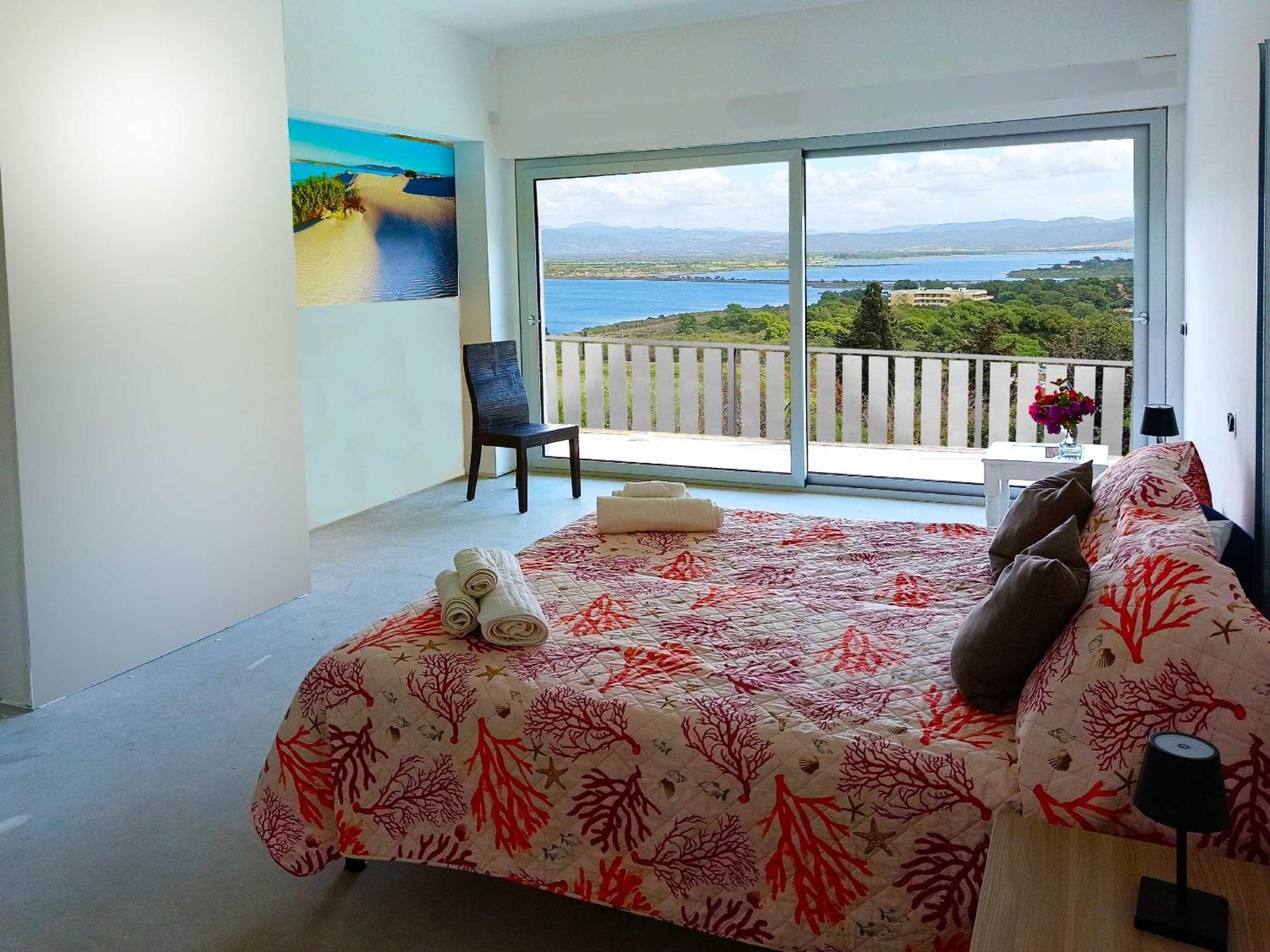 Panohome Porto Pino Exteriör bild