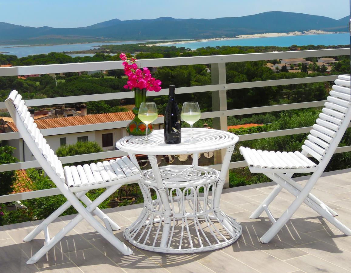 Panohome Porto Pino Exteriör bild
