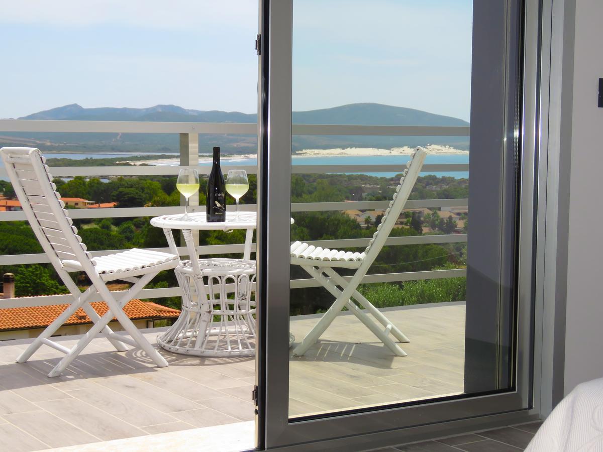Panohome Porto Pino Exteriör bild